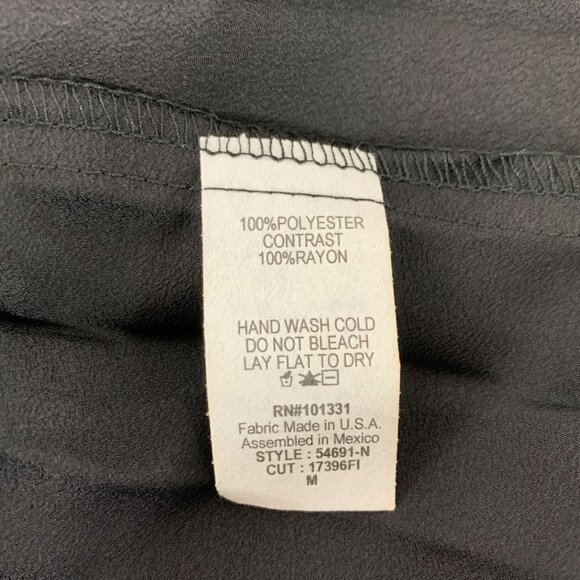 Charlotte Russe Plisse Cami Top Mini Dress - Black, Size Medium, NWT - Picture 5 of 7